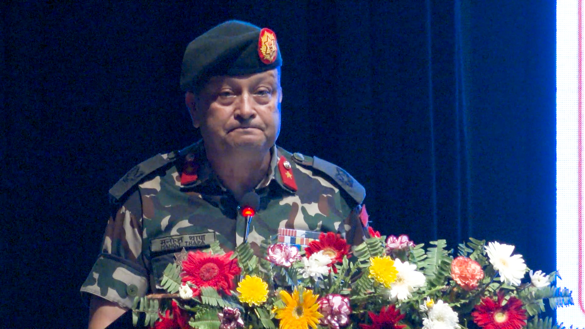 जेनजी आन्दोलनपश्चात शान्ति सुरक्षाका लागि देशभर नेपाली सेना परिचालन गरियोः मनोज थापा